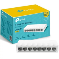 TP-Link TL-SF1008D Switch 8x RJ45 100Mb/s Network Switches Computer Hardware Software