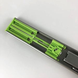 Mécanisme coulissant hydraulique pour tiroir et meubles, bas de tiroir, en acier, télescopique, doux et étroit, 40x45mm - Product Image 6