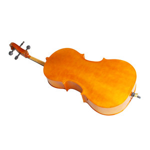 Cello <span class=keywords><strong>acoustique</strong></span> Astonvilla VC-10 pour débutants 4/4 en bois massif finition naturelle pour la pratique des étudiants - Product Image 3