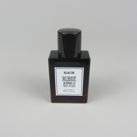 Flacon pulvérisateur de parfum en verre carré/rectangulaire de 30 ml, facile à sertir, avec impression de surface – Vente chaude