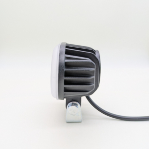 Faros delanteros <span class=keywords><strong>LED</strong></span> RGB de <span class=keywords><strong>2</strong></span> bombillas para motocicletas, coches, luces auxiliares de dos colores - Product Image 2