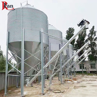 Réservoir de silo de stockage d'alimentation de graines d'équipement de ferme