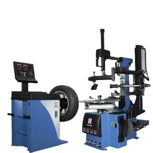 New điện Combo xe lốp thay đổi cân bằng machinetire Changer và bánh xe cân bằng