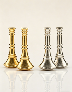 Custom 3D Lieutenant One Vertical Bugle Cross Shape Metal Badge Gold/Nickel Plated Zinc Alloy Lapel Pin for Souvenir & Uniform - Product Image 4