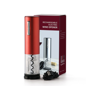Gran oferta Smart Bar personalizado respetuoso con el medio ambiente portátil automático abridor de botellas de vino eléctrico con <span class=keywords><strong>sacacorchos</strong></span> para vino de champán - Product Image 1