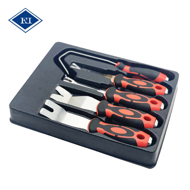 Комплект для снятия зажимов обивки автомобильной дверной панели с хвостовым наконечником 5 шт.