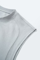 Camisetas sin Mangas Blancas de Verano de 220 g/m², Holgadas, Casuales, para Hombre y Mujer, 60% Algodón, 40% Poliéster, Unisex, Estilo Urbano