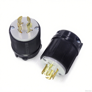 USA NEMA L15-20P 20amp 250V 3 cực 4 dây nối đất khóa cắm Twist Khóa adapter cắm điện - Product Image 2