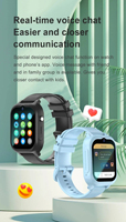 2026 Bestseller Premium Geschenkset Smartwatch K26 für Kinder mit 4G GPS SIM-Karte Quadratisches IPS-Display Zwei Armbänder & Umhängeband
