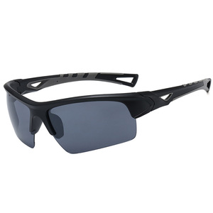 Sports Sunglasses <b>Black</b> <b>Frame</b> PC Lens UV400 Protection Outdoor Cycling Sun Protection Type 3 Shades 5366 - Product Image 1