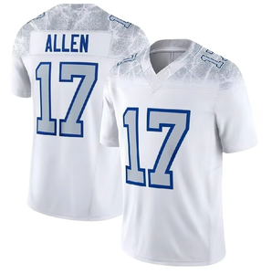 Jersey Sepak Bola Amerika Jahitan 2025 New Rivalries 17 Josh Allen 73 Dion Dawkins 0 Keon Coleman 4 Cook 86 Dalton Kincaid - Product Image 3