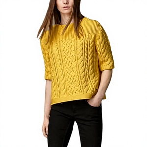 Suéter de Punto Navideño Casual para Mujer, Cuello Redondo, 100% Algodón, Manga Regular, Precio al por Mayor - Product Image 6