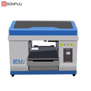 Auto UV-Printer Flatbed Fles UV-Printer A3 Afdrukmachine Commerciële A3 + Kleine Uv-Inkjet Printer Prijzen Voor Telefoonhoes