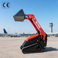 Mini-chargeuse sur chenilles Yanmar, poids opérationnel 1892 kg, levage vertical, chargeuse compacte pour usage agricole