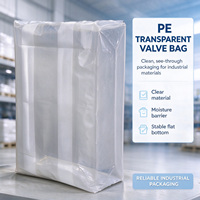 Sacs à valve en PE écologiques, taille personnalisée, solides, flexibles et durables, sacs d'emballage en vrac pour additifs chimiques