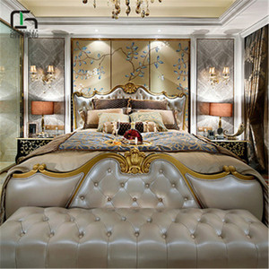OEM personalizado profesional moderno Pakistán nombres <span class=keywords><strong>Hotel</strong></span> conjunto de muebles de dormitorio de madera - Product Image 5