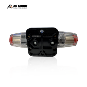 Amplificateur de voiture 4 canaux classe AB AK-F04 12-36V avec porte-fusible ANL 100A, lumière LED, SNR 91-100dB, <span class=keywords><strong>FR</strong></span> 20-20kHz pour borne négative - Product Image 5