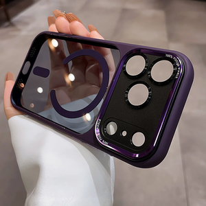 Protector de Lente con Electrochapado Magnético, Funda Transparente para iPhone 17 Pro Max, Air 16, 15, Funda para iPhone 17 con Control de Cámara - Product Image 6