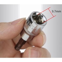 CH SHB14230 Embout de perçage Torx T30 à entraînement carré de 3/8 pouces, finition polie, pour OEM, automobile, industrie, maintenance, bricolage, atelier