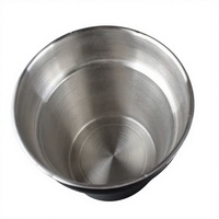 201 Marmites à soupe rondes en acier inoxydable avec couvercle, 4L/7L, pour bouillon