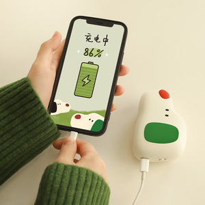 Hand Warmers Mini <b>USB</b> Rechargeable Portable Winter <b>Heating</b> Device For Outdoor Use Unisex Adult Gift - Product Image 2