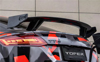 Kit carrosserie style YR pour Audi TT TTRS TTS : Lame avant, jupes latérales, diffuseur arrière, spoiler (2015-2019)