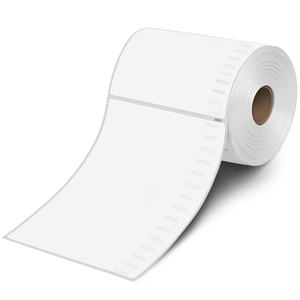 Impression d'étiquettes personnalisées en gros à prix d'usine, autocollantes, thermiques, pour expédition, 4" x 6", avec code-barres - Product Image 1