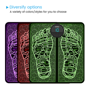 Multifonction 8 Modes 19 Intensity Energy Saving Wireless Physiotherapy <span class=keywords><strong>Ems</strong></span> <span class=keywords><strong>Tens</strong></span> Machine <span class=keywords><strong>Foot</strong></span> Massager Mat - Product Image 6