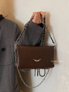 Sac à main vintage pour femme, nouveau style 2026, mini sac bandoulière polyvalent à chaîne, petit sac carré à l'épaule - Product Image 3