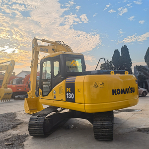 Excavadora Usada Komatsu PC130-7, Excavadora Importada Original de Japón, Excavadora de Orugas Mediana en Buenas Condiciones - Product Image 1