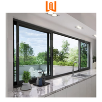 Fenêtres coulissantes à rupture thermique de haute qualité au design moderne fenêtres à double vitrage fenêtres en aluminium