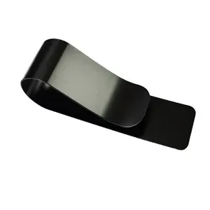 Black Car Visor board clamp holder aluminium clip belt clip punching sheet metal parts