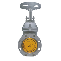 Vanne à opercule en acier inoxydable Wanlian DN50-DN400 PN16 à tige montante à passage plein pour systèmes d'alimentation en eau, provenant du Fujian