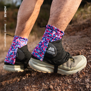 Guêtres de course réfléchissantes unisexes pour l'extérieur, couvre-chaussures pour randonnée, AONIJIE E941, nouvelle collection, offre spéciale - Product Image 6