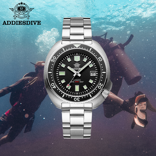 Automatic Diver Watch NH35 20BAR Water Resistant OEM/ODM Supplier ADDIESDIVE MY-H8