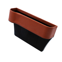 Lot de 2 porte-gobelets de voiture personnalisés en gros, organisateur de poche latérale pour console de siège avant, boîte de rangement, remplisseur d'espace pour un rangement facile