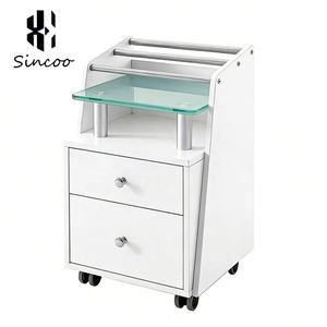Manufacturer <b>Trolley</b> Beauty Salon Dedicated <b>Tool</b> Cart Light Luxury Manicure Storage Mobile <b>Tool</b> Cart - Product Image 2