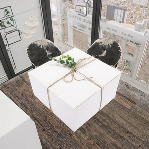 Caja de Correo Postal Rígida con Logotipo Personalizado al por Mayor, Cartón Corrugado, Materiales Reciclados, Estampado, Forro de Satén, Crema para Ojos, Cosméticos, Regalo - Product Image 3