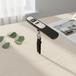 Nouvelle promotion mode : Pèse-bagages numérique portable en acier inoxydable pour <span class=keywords><strong>valise</strong></span> de voyage, 50 kg - Product Image 4