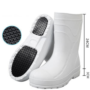 36-47 대형 화이트 블랙 EVA 높은 중간 및 낮은 장화 무릎 높이 및 발목 장화 여성 신발 방수 - Product Image 3