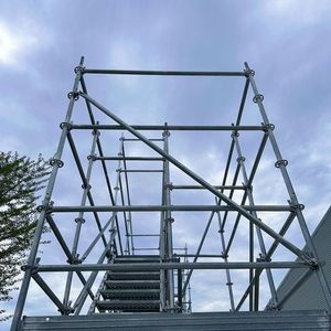 Heavy Duty <strong>Screw</strong> Jack Base for 300mm Castor Wheel Ringlock Layher <strong>Scaffolding</strong> Support Jack - Product Image 6