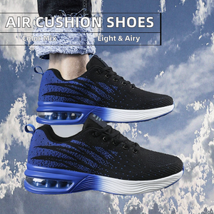 Zapatillas Deportivas Modernas para Hombre con Amortiguación de Aire, Transpirables, Ligeras, con Plataforma y Característica de Aumento de Altura, Malla a la Moda - Product Image 3