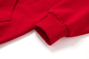 Survêtement d'hiver unisexe pour hommes et femmes, sweat à capuche imprimé 80% coton 20% polyester uni noir avec fermeture éclair, vente en gros - Product Image 4