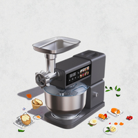 Batteur sur socle européen robuste 10L pour la cuisine Mélangeur d'aliments à tête inclinable Mélangeur d'aliments et de gâteaux à usage domestique et commercial