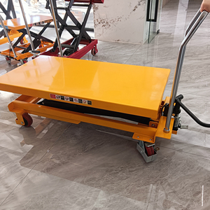 Plataforma Elevadora de Tijera Hidráulica Manual Móvil para Uso Doméstico, Hoteles y Restaurantes con Bomba de Componentes Clave - Product Image 6