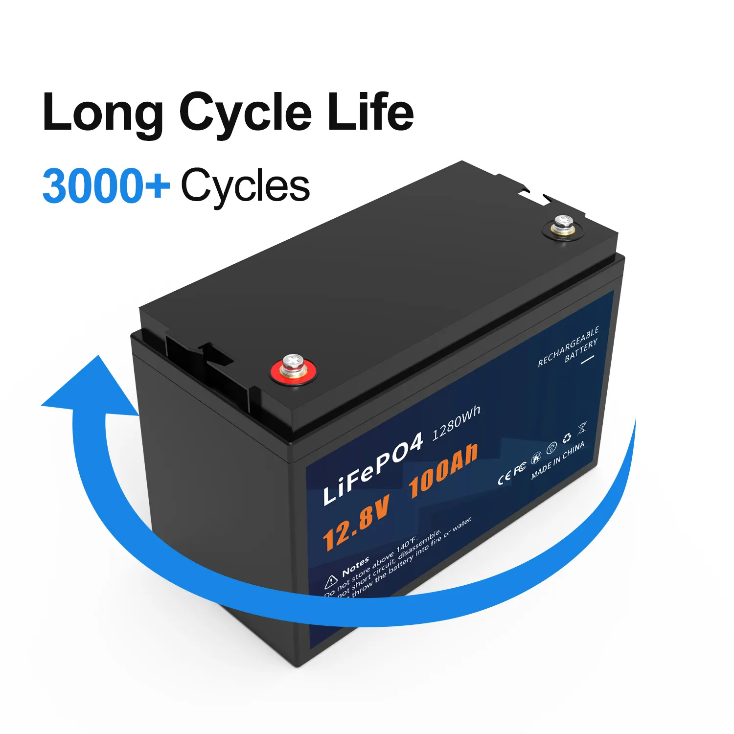 New Hong Energy lifepo4 battery pack lithium iron phosphate battery 12v 100ah lifepo4 battery with BMS for solar energy system