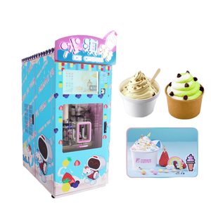 Nuevo Dispensador Robótico de Helados con Ventana Visual Inteligente para Limpieza, Producción Interactiva, Capacidad para 60 Vasos, Ideal para Resorts Familiares - Product Image 2