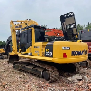 Excavadora de cadenas Komatsu Pc220 reacondicionada de fábrica, en buen estado, equipo Komatsu original usado - Product Image 1