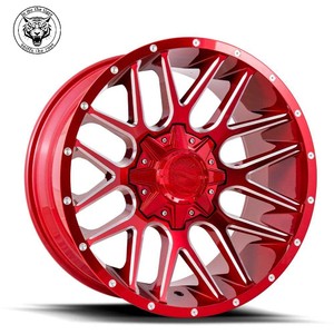 Jantes tout-terrain 4x4 8x170 8x165.1 en aluminium forgé 6061-T6, jantes robustes, capacité de charge de 3500 lb pour les camions <span class=keywords><strong>Ford</strong></span>/PICK UP - Product Image 5