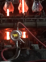 Sijie STRONG-SR-7032 Fabrika Çıkışlı Çift Dalga Boylu Pirometre 700-3200 Yüksek Sıcaklık Ölçümü OLED Ekranlı Paslanmaz Çelik